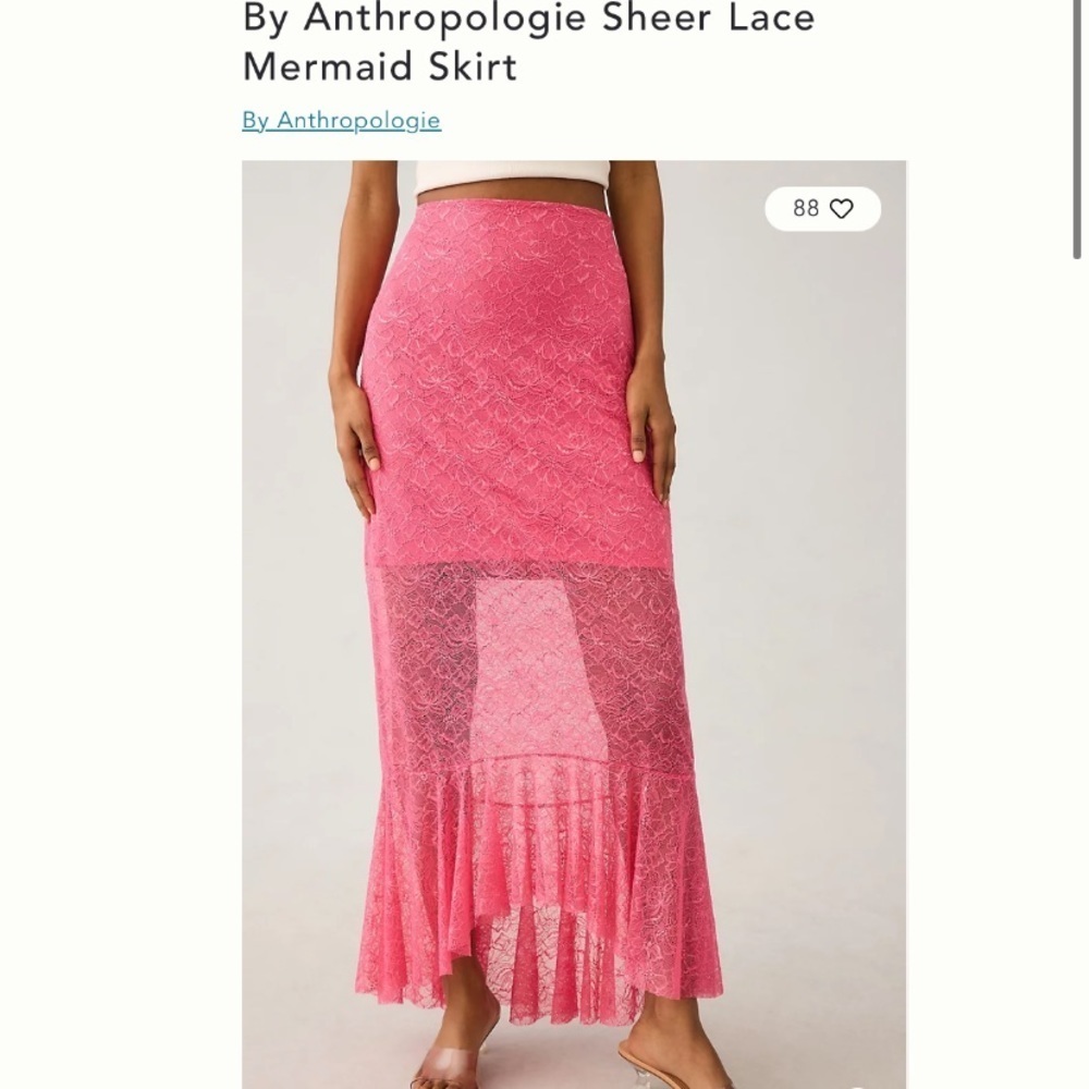 Anthropologie mermaid skirt size 4 new in package - Picture 3 of 7